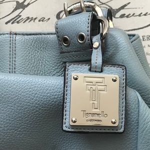 Baby Blue Tignanello Leather Purse